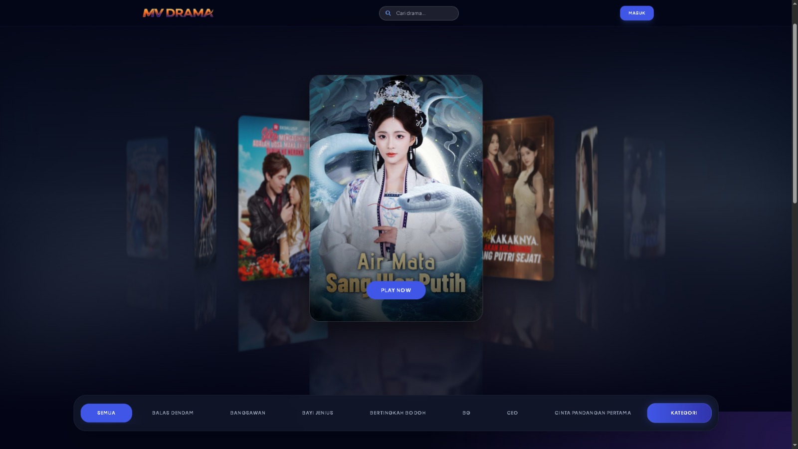MVDrama Streaming Platform
